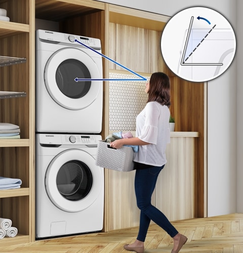 Space-Saving Design - Closet-Depth Fit*