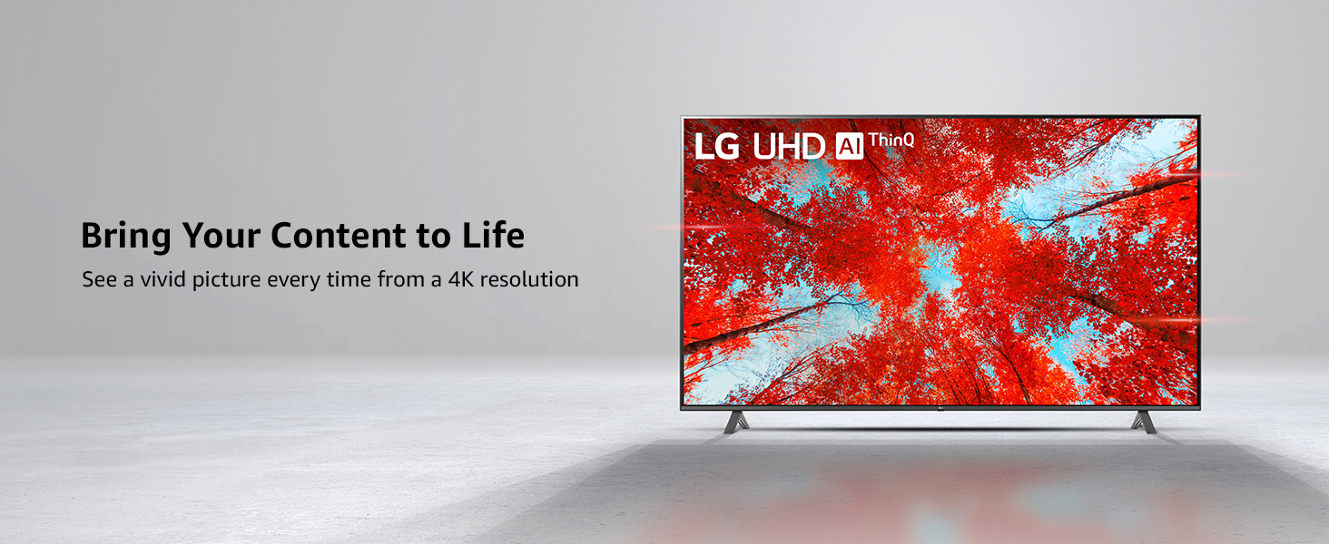 LG UQ9000 PUD series LED 4K UHD Smart webOS 22 with ThinQ AI TV