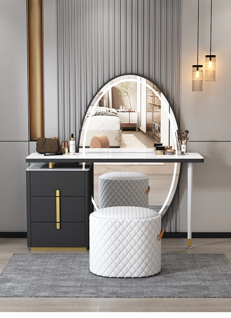 Drawer Mirror Dressing Table Full Body Chair Luxury Vanity Dressing Table Living Room Nordic Penteadeira Furniture Bedroom Drawer Mirror Dressing Table Full Body Chair Luxury Vanity Dressing Table Living Room Nordic Penteadeira Furniture Bedroom