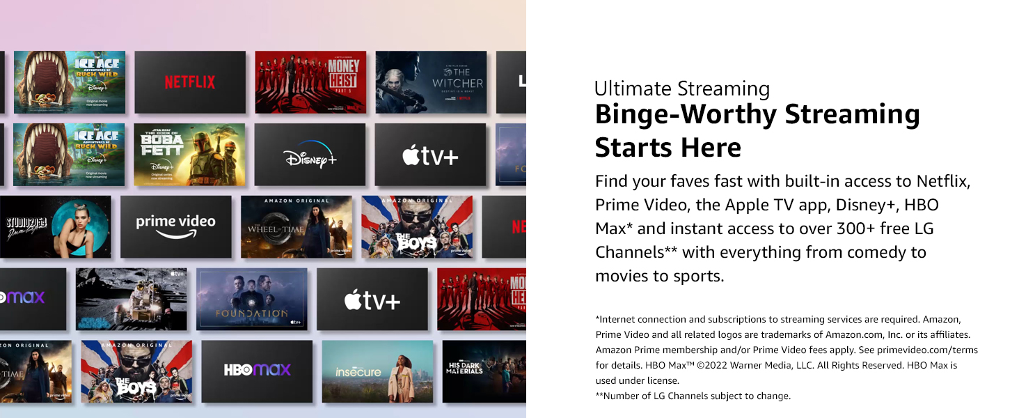 Find your faves fast with built-in access to Netflix, Prime Video, the Apple TV app, and more 