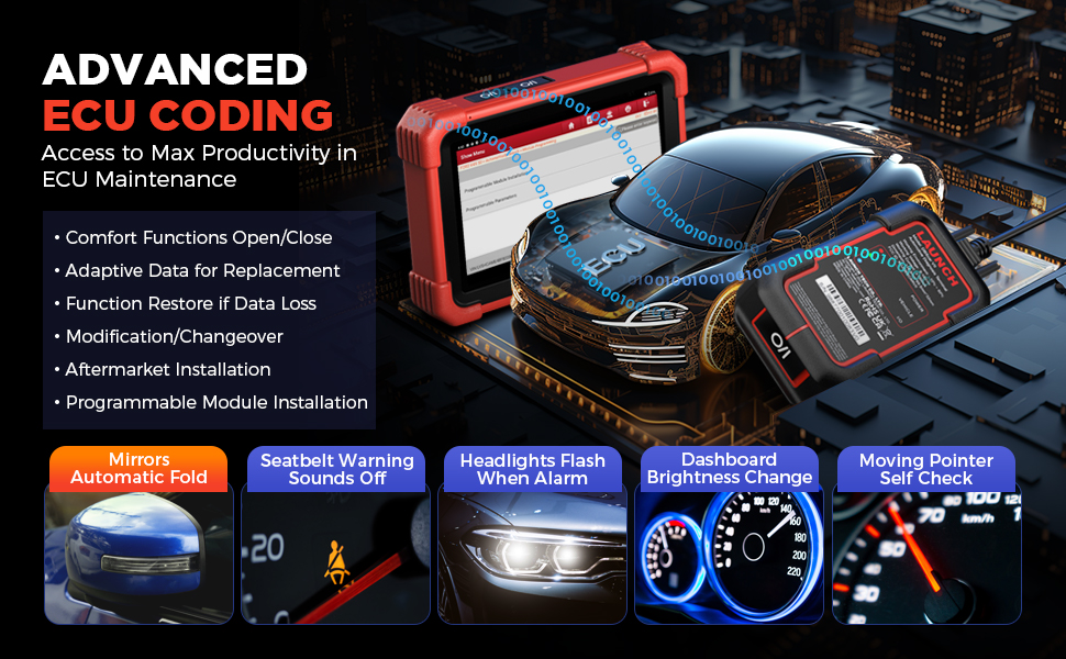 launch scanner x431 scanner code reader obd2 scanner diagnostic scan tool crp919x bt